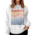 Mooneye Groovy レトロフィッシュ レディーススウェットシャツ