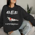 Bee Different Redbee アクアリストへのプレゼント シュリンプ レディーススウェットシャツ 彼女への贈り物