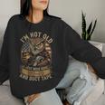 Owl I'm Not Old I Just Needome Wd40 & A Little ダクトテープ 長袖tシャツ レディーススウェットシャツ 彼女への贈り物