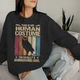 This Is My Human コスチューム I'm Really A Burrowing Owl 長袖tシャツ レディーススウェットシャツ 彼女への贈り物