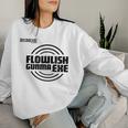 Flowlish GunmaExe_3_髙橋芙由子 レディーススウェットシャツ 彼女への贈り物
