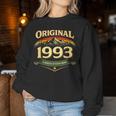 33歳 誕生日 男性女性intage 1993年1993年生まれ レトロデザインブランド レディーススウェットシャツ 面白い贈り物