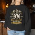 56歳 誕生日 男性女性intage 1970年1970年生まれ レトロデザインブランド レディーススウェットシャツ 面白い贈り物