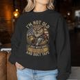 Owl I'm Not Old I Just Needome Wd40 & A Little ダクトテープ 長袖tシャツ レディーススウェットシャツ 面白い贈り物