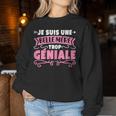 Oy Una Belle Madre Genal Belle-Maman Día De La Madre Sudadera Mujer Regalos divertidos