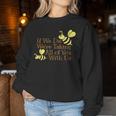 Save The Bees レディーススウェットシャツ 面白い贈り物