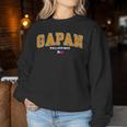 ガパンシティ フィリピン フィリピン Ph ピノイ 男性 女性 長袖tシャツ レディーススウェットシャツ 面白い贈り物