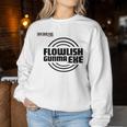 Flowlish GunmaExe_3_髙橋芙由子 レディーススウェットシャツ 面白い贈り物