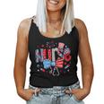 4Th Of July Nurse American Flag Fourth Of July Nurse Women Tank Top