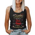6月の誕生日 クイーン 1966年6月より6月の女の子 長袖tシャツ レディースタンクトップ