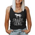 Crazy Horse Girl 、ストレスを感じたエクエストリアン愛好家へのギフト レディースタンクトップ