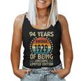 ヴィンテージ 1929 94 歳男性女性面白い誕生日アパレル レディースタンクトップ