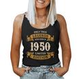 ヴィンテージ 1950 ギフト 男性 女性 長寿祝い 1950年生まれ ユニークな誕生日プレゼント レディースタンクトップ