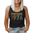 ヴィンテージ 1976 50歳の誕生日プレゼント 男性 女性 50歳 レディースタンクトップ
