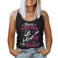 面白いギタリストの言葉 決して過小評価しない A Girl With A Bass レディースタンクトップ
