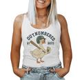 Outnumbered By Boys Goose Boy Mom Life Meme Women Tank Top