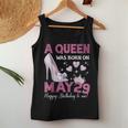 A Queen Was Born On 5月29日 ガーリー 誕生日 クイーン レディースタンクトップ 面白い贈り物