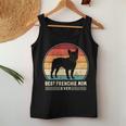 Best Frenchie Mom Ever レトロ フレンチブルドッグ ドッグ ママ 長袖tシャツ レディースタンクトップ 面白い贈り物