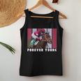 Forever Young Horse、競馬、デルマール、サンタアニタ 長袖tシャツ レディースタンクトップ 面白い贈り物