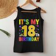 It's My 18歳の誕生日プレゼント。18歳のティーンの男の子と女の子に。 レディースタンクトップ 面白い贈り物