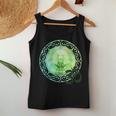 Mandala Namaste スピリチュアルブッダ ファッション服セット グリーン レディースタンクトップ 面白い贈り物