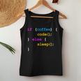 No Coffee No Code Itエンジニア プログラマー おもしろ レディースタンクトップ 面白い贈り物