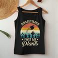 Sometimes I Wet My Plants Gardener Plant Lover ガーデニング レディースタンクトップ 面白い贈り物