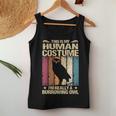 This Is My Human コスチューム I'm Really A Burrowing Owl 長袖tシャツ レディースタンクトップ 面白い贈り物