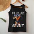 Wiener Mommyウィンナー・マミー ダックスフンド・ママ ダックスフンド・ママ 母の日 ダックスフンド レディースタンクトップ 面白い贈り物