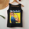 「We Can Do It」ポスター ロージー The Riveter Girl Power」 レディースタンクトップ 面白い贈り物