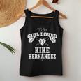 キケ・ヘルナンデス This Girl Loves Gameday レディースタンクトップ 面白い贈り物