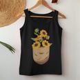 ゴッホ ひまわり ポケットアート 花柄 恋人スタイル 長袖tシャツ レディースタンクトップ 面白い贈り物