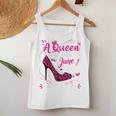 20歳の誕生日 ハイヒール A Queen Was Born In 2006 レディースタンクトップ 面白い贈り物