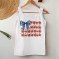 Floral American Flag Coquette Bow Usa 4Th Of July Patriotic Women Tank Top Unique Gifts Floral American Flag Coquette Bow Usa 4Th Of July Patriotic Women Tank Top Unique Gifts