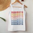 Mooneye Groovy レトロフィッシュ レディースタンクトップ 面白い贈り物
