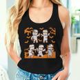Dabbing Dancing Mummy ハロウィン ダブ ダンス ポーズ ミイラ 長袖tシャツ レディースタンクトップ 彼女への贈り物