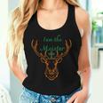 Jaegermeister Meister Deer Family Dad Mum Cheeky レディースタンクトップ 彼女への贈り物