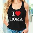 I Love Roma Graphic Novelty & Cool s レディースタンクトップ 彼女への贈り物