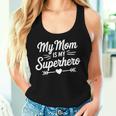 My Mom Is Myuperhero Proud Family Daughteron レディースタンクトップ 彼女への贈り物