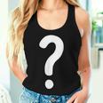 クエスチョンマーク シャツ カップル 男性 女性 キッズ Guess Who コスチューム レディースタンクトップ 彼女への贈り物