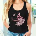 マダム秀 花tシャツ（2） さくら レディースタンクトップ 彼女への贈り物