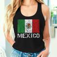 メキシコの国旗 アンティーク調 男性 女性 キッズ レディースタンクトップ 彼女への贈り物