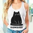 Annoyed Cat Dismissedarcastic Rolling Eyes カワイイキャット レディースタンクトップ 彼女への贈り物