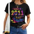 11歳男の子女の子 2011年生まれビンテージ11歳の誕生日 レディースTシャツ