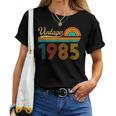 41歳の誕生日プレゼント 41歳 男性 女性 レトロ ヴィンテージ 1985 レディースTシャツ