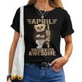 4月 85歳の誕生日 男性 女性 1941 素晴らしいテディベア レディースTシャツ