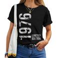 50 歳の誕生日 50 歳の男性女性ヴィンテージ 1976 レディースTシャツ