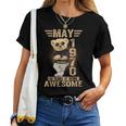 5月56日 誕生日 男性 女性 1970年 素晴らしいテディベア レディースTシャツ