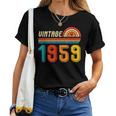 67歳の誕生日プレゼント 67歳 男性 女性 レトロ ヴィンテージ 1959 レディースTシャツ
