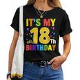 It's My 18歳の誕生日プレゼント。18歳のティーンの男の子と女の子に。 レディースTシャツ